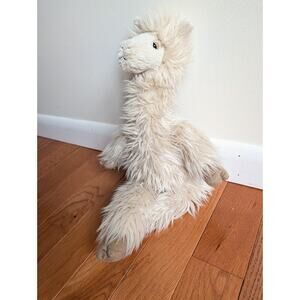 Jellycat Luis Llama Plush Toy 18" Retired Rare Stuffed Animal Fluffy GUC